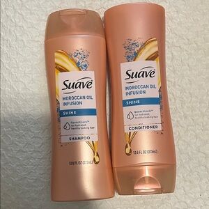 NWT Suave Moroccan Oil Shampoo and Conditioner